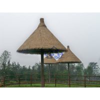 大理農(nóng)家樂新型塑料茅草 打造逼真自然的田園涼亭